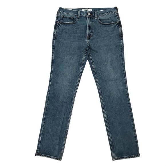 Pacsun Slim Jeans Mens 30x28 Blue Straight Leg Mid Rise Work Denim Casual - Picture 1 of 7